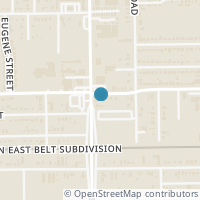 Map location of 6814 Jensen Drive, Houston, TX 77093