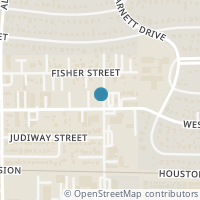 Map location of 854 D Fisher Street, Houston, TX 77018