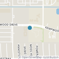 Map location of 9930 Spring Shadows Park Circle, Houston, TX 77080