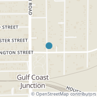 Map location of 4227 BENNINGTON Street, Houston, TX 77016