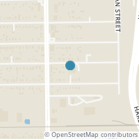 Map location of 832 Dorchester Street, Houston, TX 77022