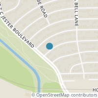 Map location of 2122 Chippendale Road, Houston, TX 77018