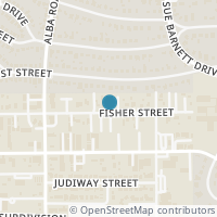 Map location of 852 A Fisher Street, Houston, TX 77018