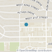 Map location of 954 Fisher Street #B, Houston, TX 77018