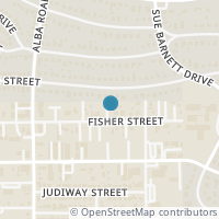 Map location of 834 Fisher St #D, Houston TX 77018