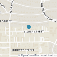 Map location of 838 Fisher St #A, Houston TX 77018