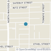 Map location of 7964 Betty Boop Street, Houston, TX 77028
