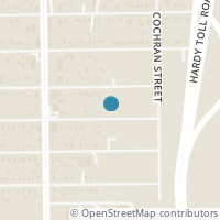 Map location of 927 Westford St, Houston TX 77022