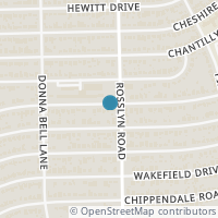Map location of 1807 Lamonte Lane, Houston, TX 77018