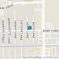 Map location of 3002 Kevin, Houston, TX 77043