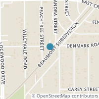 Map location of 5210 Denmark St, Houston TX 77016