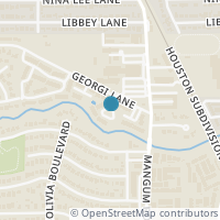 Map location of 5005 Georgi Ln #16, Houston TX 77092