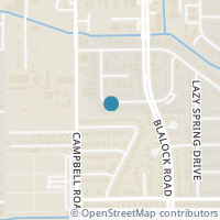 Map location of 9431 Springmont Dr, Houston TX 77080