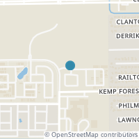 Map location of 3108 Magnolia Knoll Lane, Houston, TX 77080