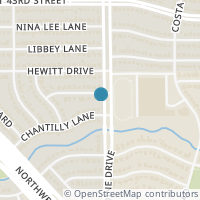 Map location of 5503 Cheshire Ln, Houston TX 77092