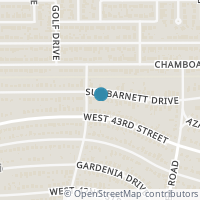 Map location of 1471 Sue Barnett Drive, Houston, TX 77018