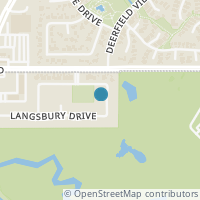 Map location of 3911 Pinesbury Drive, Houston, TX 77084