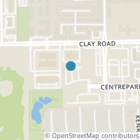 Map location of 4013 Centre Valley Ln, Houston TX 77043