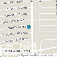 Map location of 1211 Curtin St, Houston TX 77018