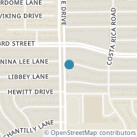 Map location of 5421 Nina Lee Lane, Houston, TX 77092