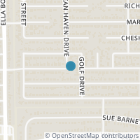 Map location of 4702 Brian Haven Drive, Houston, TX 77018
