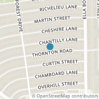 Map location of 1310 Thornton Rd, Houston TX 77018