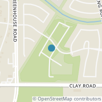 Map location of 4111 Browns Forest Dr, Houston TX 77084