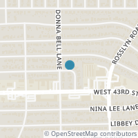 Map location of 1934 Brimberry Street, Houston, TX 77018