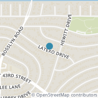 Map location of 1618 Latexo Drive, Houston, TX 77018
