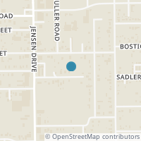 Map location of 2925 Sadler Street, Houston, TX 77093