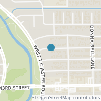 Map location of 2207 Viking Drive, Houston, TX 77018