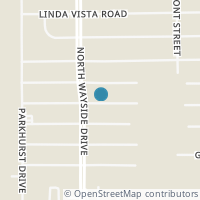 Map location of 7915 Flintridge Drive, Houston, TX 77028