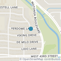 Map location of 4317 Verdome Lane, Houston, TX 77092