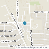 Map location of 4946 Vista Village Ln, Houston TX 77092