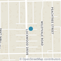 Map location of 4924 Keeland street Street, Houston, TX 77016