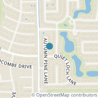 Map location of 4714 Autumn Pine Ln, Houston TX 77084