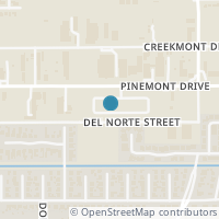 Map location of 4029 Delta Rose Street, Houston, TX 77018