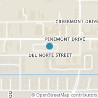 Map location of 4032 Delta Rose Street, Houston, TX 77018