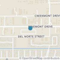Map location of 4011 Starbright Street, Houston, TX 77018
