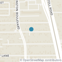 Map location of 1207 Firnat Street, Houston, TX 77022