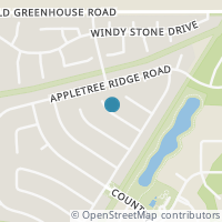 Map location of 4710 Cobble Grove Lane, Houston, TX 77084