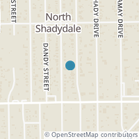 Map location of 8917 Bertwood Street, Houston, TX 77016