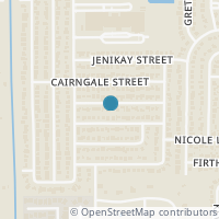 Map location of 16943 Nevisway St, Houston TX 77084