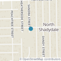 Map location of 9118 Sandra St, Houston, TX 77016