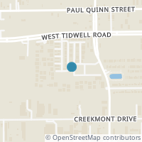 Map location of 5507 Robusto Place, Houston, TX 77091