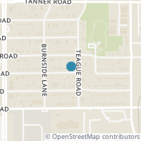 Map location of 10012 Tangiers Road, Houston, TX 77041