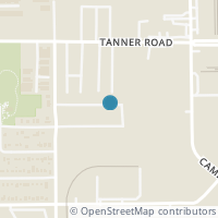 Map location of 9815 Bamboo Road #B, Houston, TX 77041