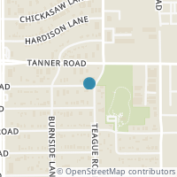 Map location of 10007 Morocco Road, Houston, TX 77041