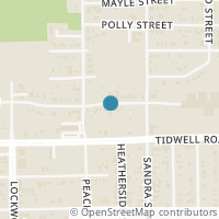 Map location of 5220 Antha Street #A B, Houston, TX 77016