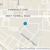 Map location of 5719 Raywood Boulevard, Houston, TX 77040